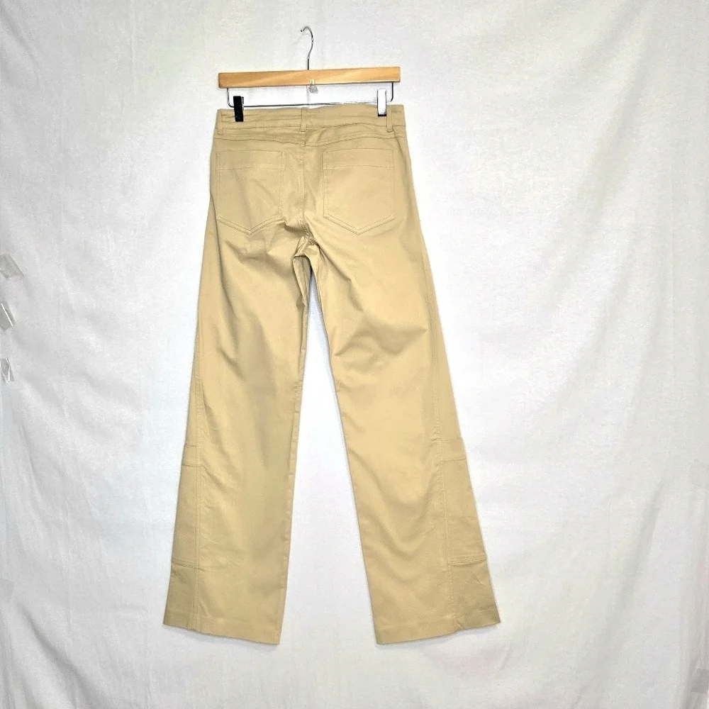 Zara Pants, Khaki, Leg pocket, Size Small/tall.